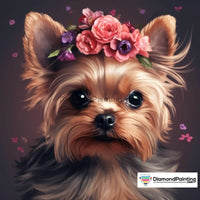Thumbnail for Yorkie Spa Day Free Diamond Painting 